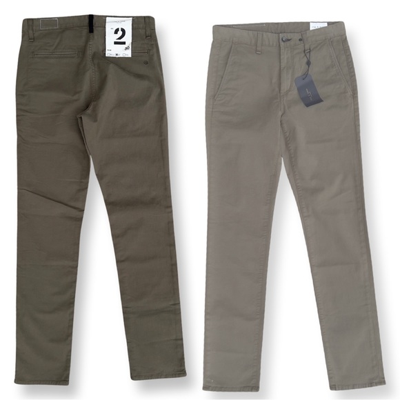 Rag & Bone Fit 2 Slim Chino Army Green - Picture 7 of 14